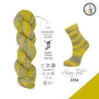 HAPPY FEET (Gazzal) - 3254 (лимонный принт)
