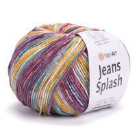 Jeans Splash, YarnArt - 943 (вишневый принт)