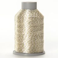 Camellia New YarnArt - 430 (белый с золотом)