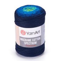 Macrame Cotton Spectrum YarnArt - 1323 (синий/бирюз)