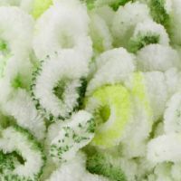 PUFFY FINE COLOR (Alize) - 7627 (бел/зел/салат)