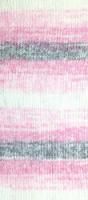 Elit Baby mini batik (NAKO) - 32419 (бел/розов/серый)