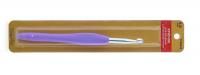 Крючок для вязания с резиновой ручкой 13 см. (Hobby&Pro) 6.00 мм.