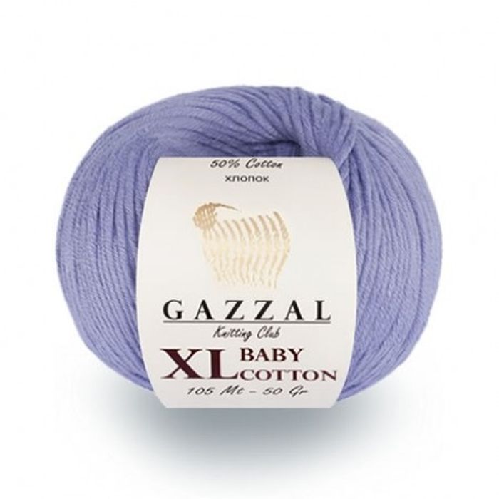 Заказать пряжу BABY COTTON XL (Gazzal) для вязания — пряжа Малик