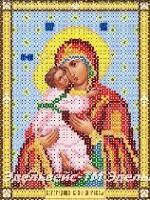 Эдельвейс - Творческая Мастерская Богородица Владимирская, 13*17 см.(А5)