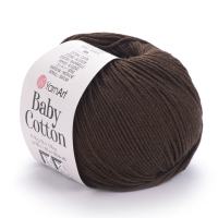 Baby Cotton YarnArt - 408 (коричневый)