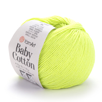 Baby Cotton YarnArt - 430 (желто-зеленый)