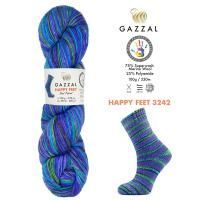 HAPPY FEET (Gazzal) - 3242 (фиолет. принт)