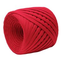 Трикотажная пряжа 7-9 мм/100 м - 072 (красный перчик)