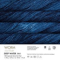 Worm Gazzal - 3865 (синяя бирюза)