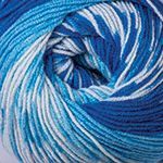 Nordic YarnArt голуб/синий/белый
