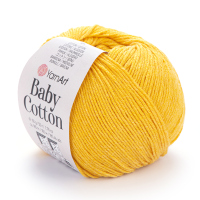 Baby Cotton YarnArt - 432 (жёлтый)
