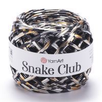 Snake Club YarnArt - 5103 (золото/серебро/черный)