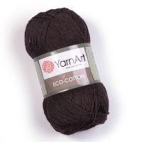 Eco Cotton (YarnArt) - 777 (тем.коричневый)