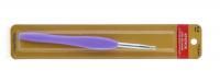 Крючок для вязания с резиновой ручкой 13 см. (Hobby&Pro) 5.00 мм.