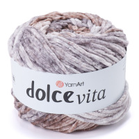 Dolce Vita YarnArt - 3414 (корич/серый)