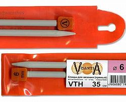 Спицы Visantia прямые VTH металл 35 см 6.0 мм.