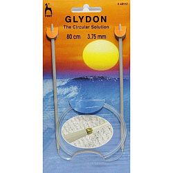 Спицы круговые пластиковые 80 см. GLYDON (PONY) 3.75 мм.