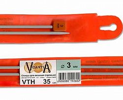 Спицы Visantia прямые VTH металл 35 см 3.0 мм.