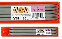 Спицы Visantia 5-ти компл. VT5 металл со спец.покрытием  20 см 6.0 мм.
