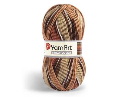 Пряжа оптом Малик CRAZY COLOR (YarnArt) - 98 (гол-бир)
