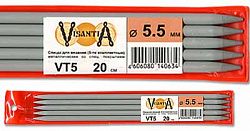 Спицы Visantia 5-ти компл. VT5 металл со спец.покрытием  20 см 5.5 мм.