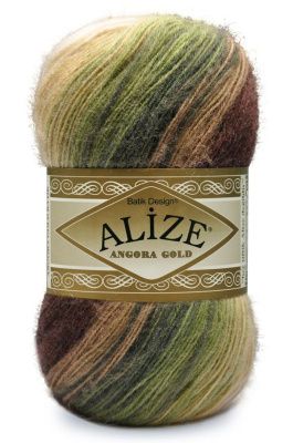 Пряжа оптом Малик ANGORA GOLD BATIK - 7922 (батик)