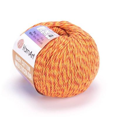 Пряжа оптом Малик Baby Cotton Multicolor YarnArt - 5219 (тем.бежевый)