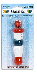 Прочее (Гамма) Присп. для плетения шнура (Снеговик) D-1.5 см.