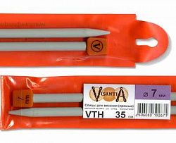 Спицы Visantia прямые VTH металл 35 см 7.0 мм.