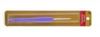 Крючок для вязания с резиновой ручкой 13 см. (Hobby&Pro) 2.50 мм.