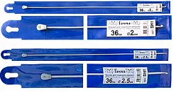 Крючки для тунисского вязания SH1 металл 36 см. 2.5 мм.