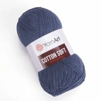 Cotton Soft YarnArt - 45 (тём.джинс)