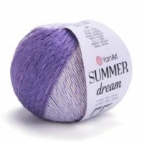 Summer Dream YarnArt - 4306 (роз/сир/св.сер)