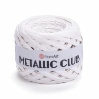 Metallic Club YarnArt - 8121 (белый)