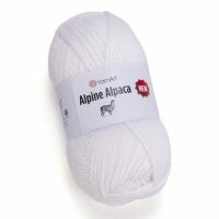 Alpine Alpaca New YarnArt - 1440 (белый)