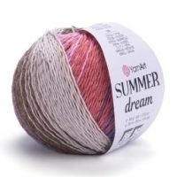 Summer Dream YarnArt - 4315 (корич/роз/малин)