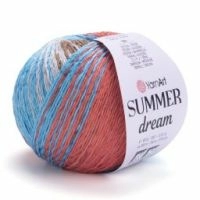 Summer Dream YarnArt - 4311 (корич/бир/коралл)
