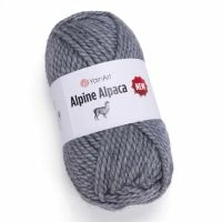 Alpine Alpaca New YarnArt - 1447 (серый)